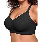 Vertvie Bras for Women No Underwire Wireless Push Up Seamless Full Coverage Comfort Sports Everyday Bra Regular & Plus Size
