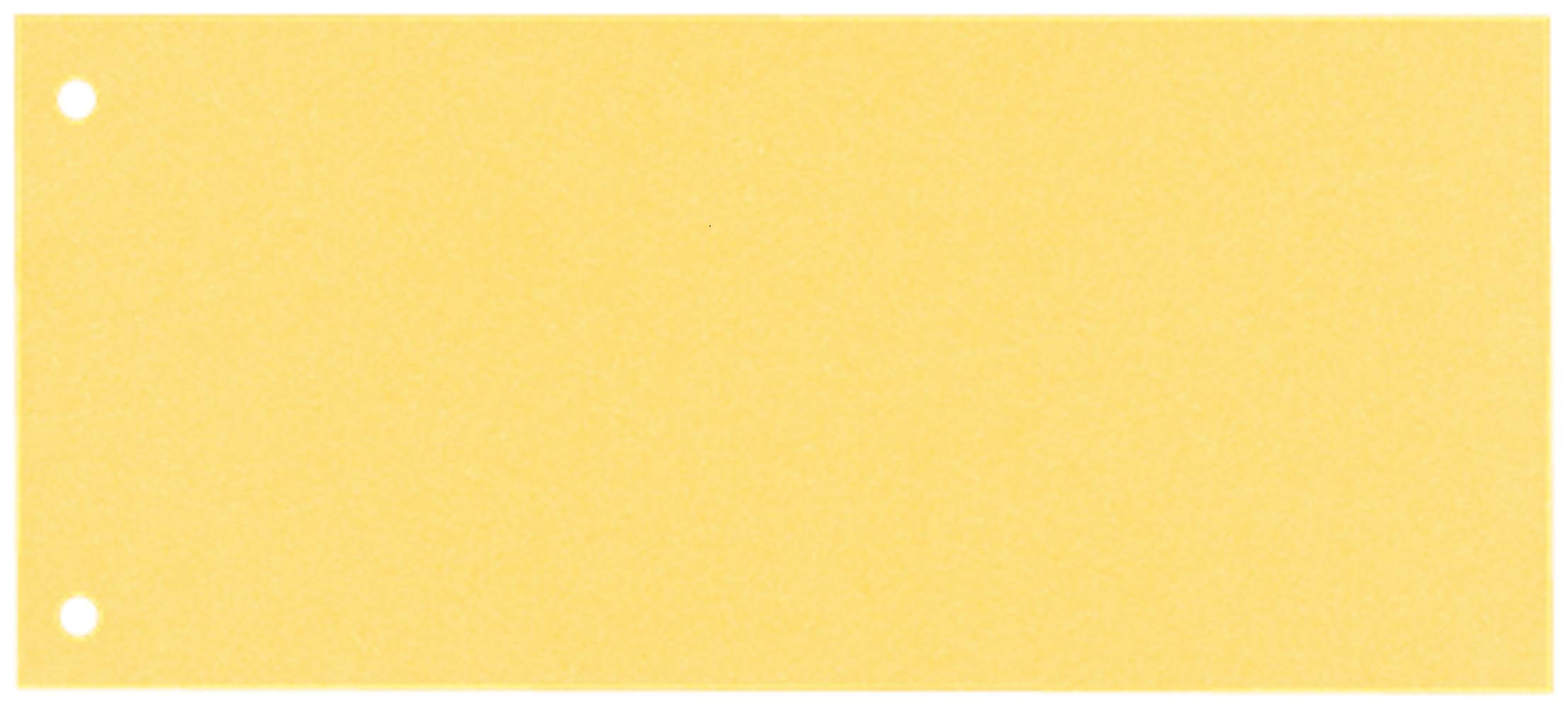 Esselte Leitz dividers, 1/3 A4, Pack of 100 Yellow