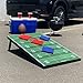 GoSports Classic Cornhole Set - Includes 8 Bean Bags, Travel Case and Game Rules (Choose between Classic, American Flag, and Football Designs)