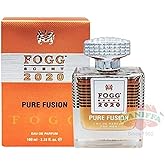 Fogg Scent 2020 Pure Fusion 100ml EDP Spray for Men - Long Lasting and Body Odors Protect