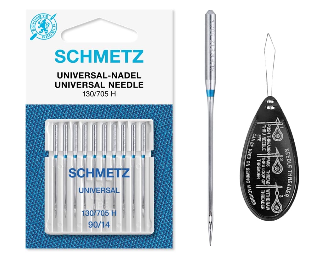 Sewing Machine Needles Schmetz - Universal (Regular), Pack of 10, Size: 90/14, Single Packet