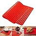 PYRAMID SILICONE BAKING MAT | FREE OVEN LINER | 1 MAT | Silicone Baking Mat for Healthy Cooking, Non Stick Baking Sheet, Baking Mat