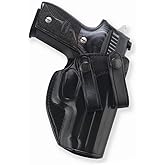 Galco Fletch High Ride Holster For Sig Sauer P229 P228 - Premium Leather Belt Holster