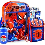 Marvel Spiderman Backpack Set For Kids - 16" Backpack With Pencil Case, Supplies & More (Officially Licensed) - View #3