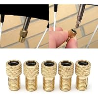 Testa della valvola del pneumatico della bici, testa della valvola di gonfiaggio rapido della bici da strada della mountain bike, accessori della pompa della bici Testa multi-valvola, pompa dell'adatt