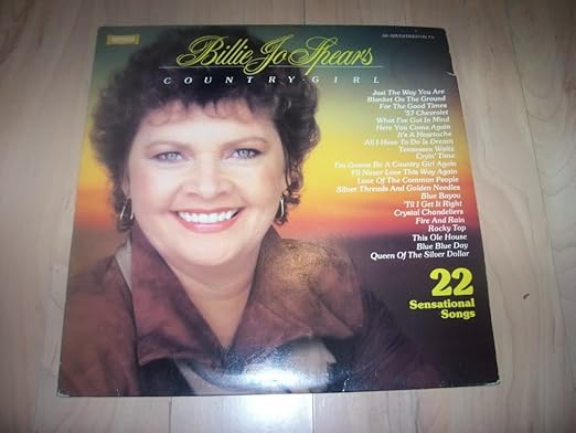 Billie Jo Spears Country Girl Billie Jo Spears LP Music