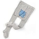 Baby Toddler Girls Tights Knit Cotton Pantyhose Dance Leggings Pants Stockings(EU21-23)