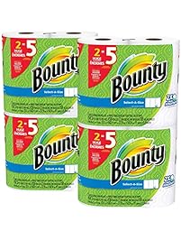 Bounty Select-a-Size Paper Towels, White, Huge Roll, 8 Count