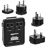 Amazon Basics 2-Outlet Universal Travel Adapter
