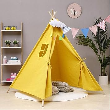 Amazon Com Inwinner Indoor Kids Teepee Kid Play Tent Canvas