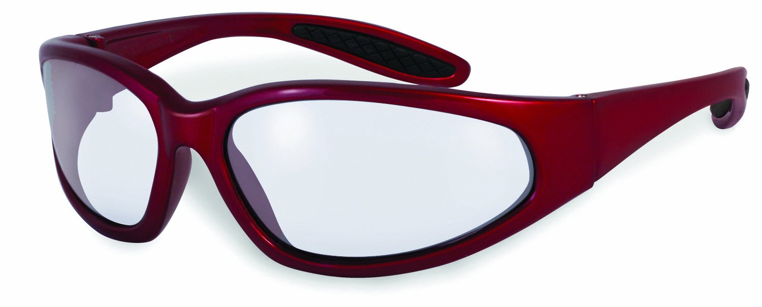 Outdoor Recreation SSP Eyewear Safety Glasses with Black Frames and