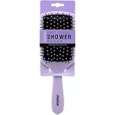 Swissco Soft Touch Paddle Shower Hair Brush (Light Purple)