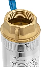MSW Motor Technics Submersible Pump 1100W 10.8m³/h 54m Lift Well Fountain view 2