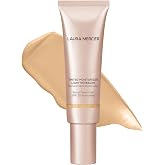 Laura Mercier Tinted Moisturizer Light Revealer SPF 25, 2W1 Natural, 1.7 oz | Hydrating Skin Tint, Brightens &amp; Smooths Texture, Sheer Flexible Coverage, Luminous Finish for Mature &amp; Dry Skin, Vitamin C