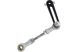 JQDML Rocker Arm Motor Arm for Reciprocating Linear Actuator Accessories,Motor Shaft Hole 8mm,Stroke 30-150mm