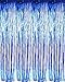 Set of 2 Blue Foil Fringe Door & Window Curtain Party Decoration 3' X 8' (36