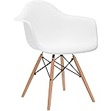 Poly and Bark Vortex Arm Chair, White