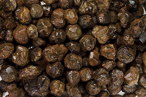 Fantasia Materials: 1 lb Mali Garnet Rough - (Select 1 to 18 lbs) - Raw Natural Crystals for Cabbing, Cutting, Lapidary, Tumbling, Polishing, Wire Wrapping, Wicca and Reiki Crystal Healing