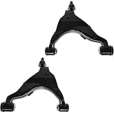 TRQ Front Lower Control Arm with Ball Joint Set 2 Piece | For 2003-2009 Toyota 4Runner, 2007-2009 FJ Cruiser &amp; 2003-2009 Lexus GX470 without KDSS Driver &amp; Passenger Side