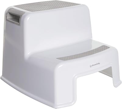 Dreambaby Two-Up Step Stool Toddler Bath Kitchen Non-Slip 200 Lb