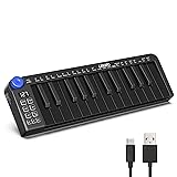 LEKATO 25 Key MIDI Keyboard, Mini MIDI Controller
