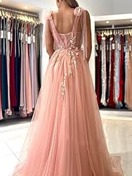 Dymaisei Sweetheart Lace Prom Dresses Spaghetti