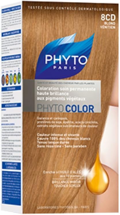 Phytocolor Coloration Permanente Nuance 8CD Blonde Auburn Gold