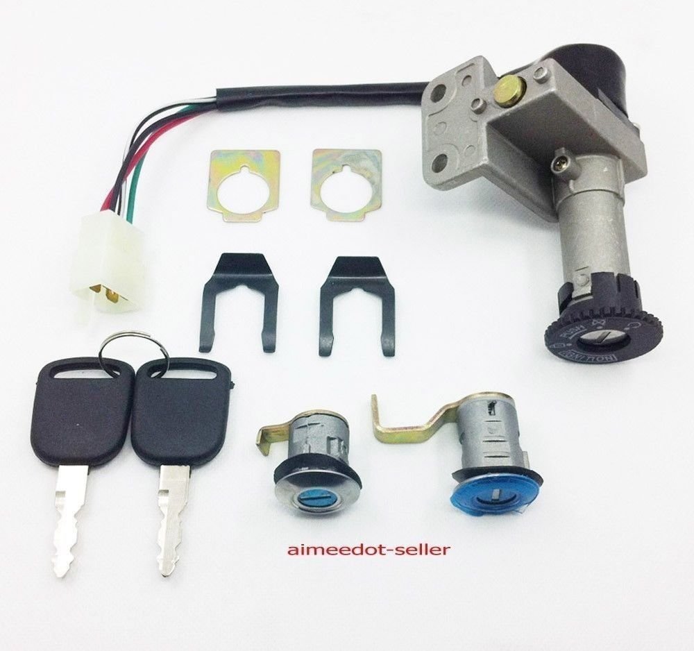 New Ignition Key Switch Set VIP Champion GMI 102 Chinese Scooter GY6