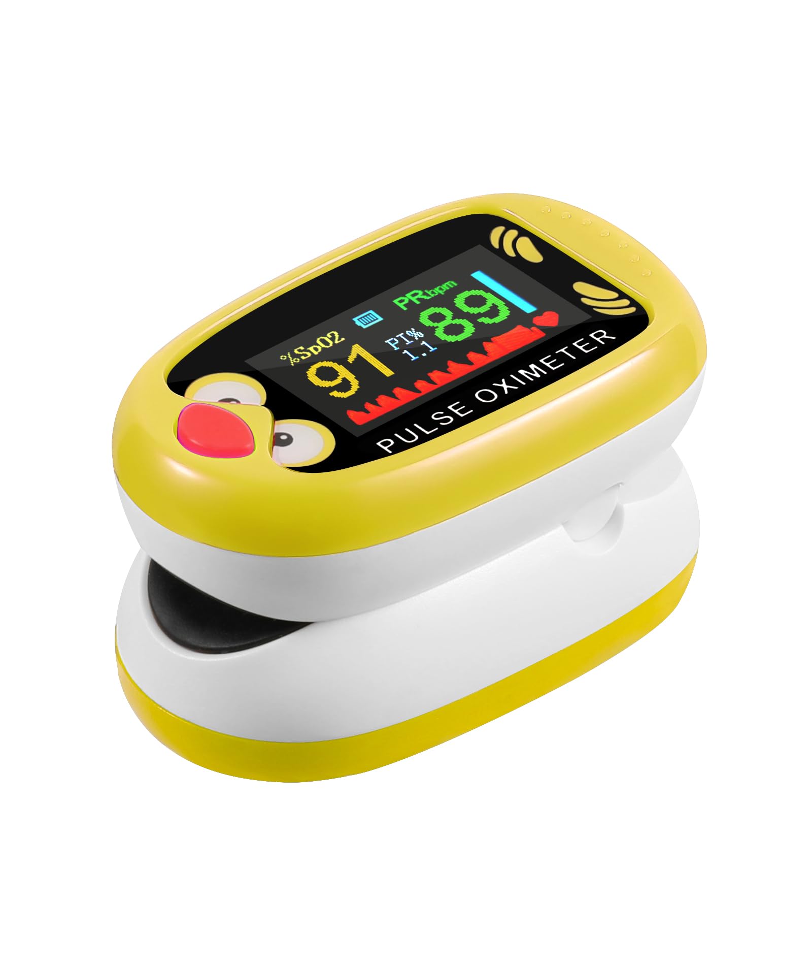 Yohcuro Pediatric Pulse Oximeter, Rechargeable Baby Oximeter, Oxygen ...