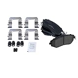 TRQ Premium Posi Ceramic Brake Pad Front Set for
