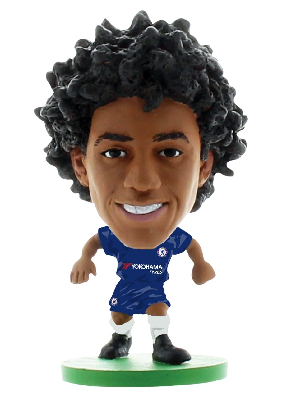 SoccerStarz Chelsea Willian Home (Classic Kit) /Figures,Green,TU,SOC484