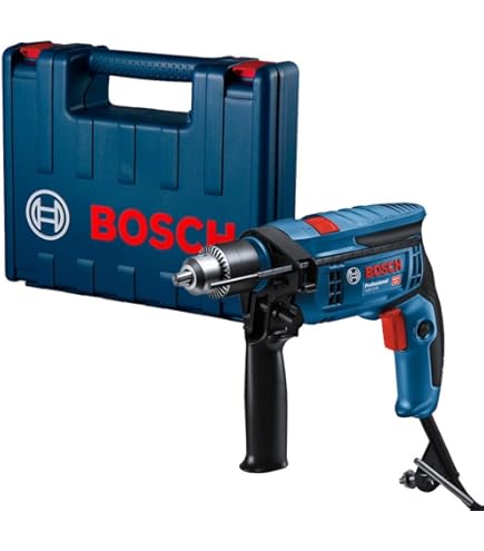 Furadeira de Impacto Bosch GSB 13 RE-MX5 - 750W com 5 brocas e