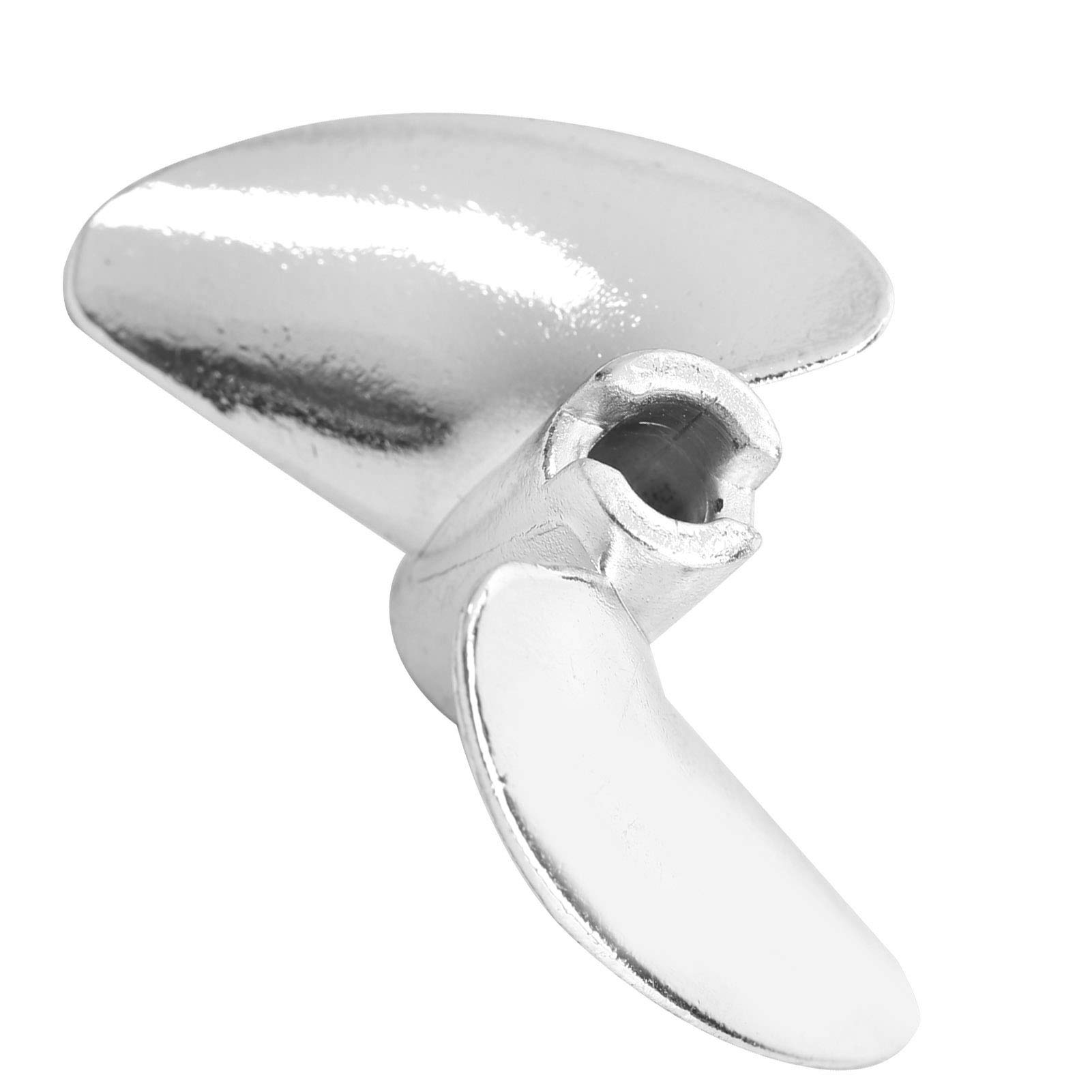 WNSC RC Boat Propeller, Large Thrust Aluminium Alloy Propeller with 1Pc for UDI RC Boat for PC Ship Player for FeiLun FT016 FT007 FT012 FT009 FT011 FT010 FT016(Silver S)