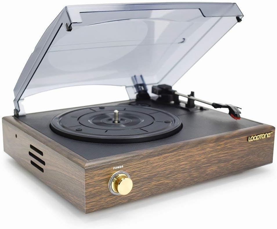 usb turntable with speakers