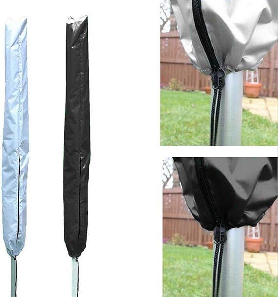 Rotary Dryer Washing Line Cover, Universal Fit with Zip Rotary Line