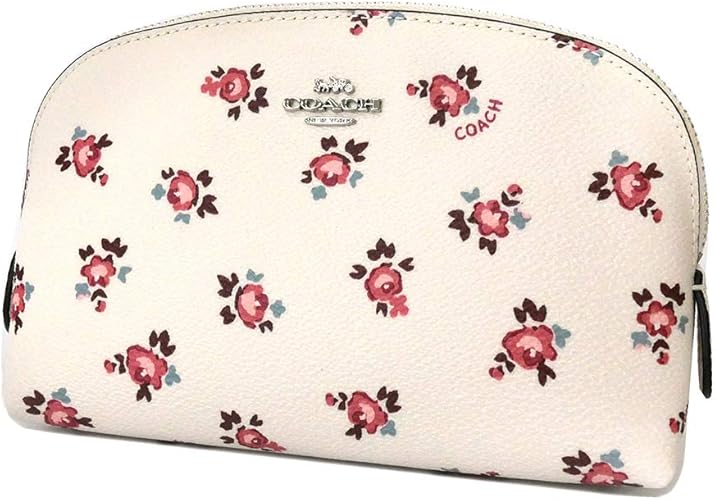 Amazon コーチ Coach ポーチ 花柄 コスメポーチ ホワイト系 F Svneo コーチアウトレット 並行輸入品 Coach コーチ ポーチ