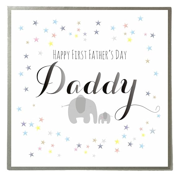 Quill'Daddy' Karte zum ersten Vatertag