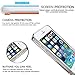 LeYi for iPhone 5S Case,iPhone 5 / iPhone SE Case with HD Screen Protector for Girls Women, Cute Shiny Glitter Liquid Clear TPU Protective Case for iPhone 5S / 5 / SE Purple
