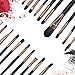 Eye Brushes Set, Eye Makeup Brush Set Eye Shadow Eyeliner Eye brow Foundation Blush Lip Liquid Cream Cosmetics Blending Brush Tool 20 Pieces