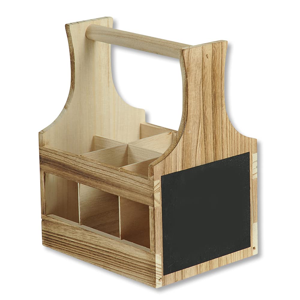 Kesper Rustic Wooden Cutlery Rack W20 x H26 x D16 cm