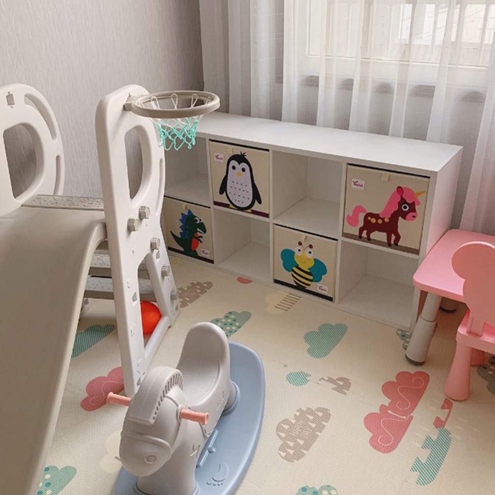 YZNlife Kinder Aufbewahrungsbox ohne Deckel,niedliche Spielzeugbox