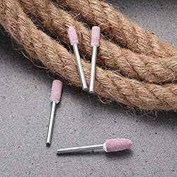 VILLCASE 200 pcs Tool Mm Cone Points Pink Mandrel