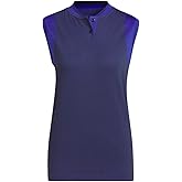 adidas Ultimate 365 Tour Prime Knit Sleeveless Lucid Blue Shirt Women S