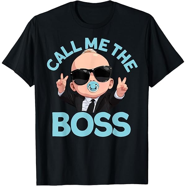 Amazon.com: Baby Boss I'm The Boss Like A Boss Kids T-Shirt