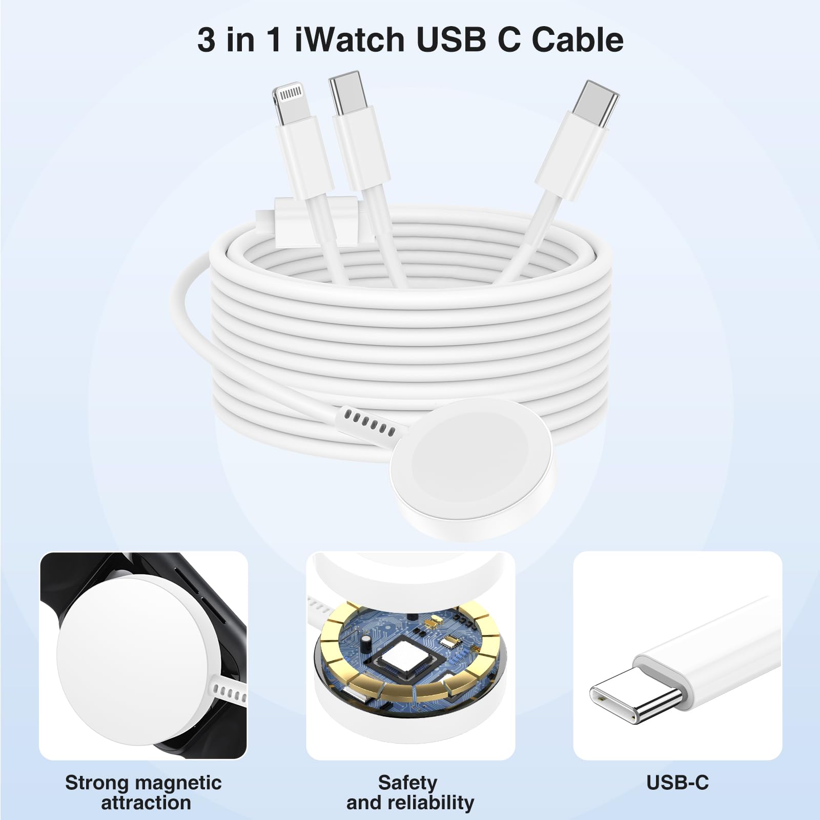 QZIIW Apple Watch Charger,Apple iWatch Magnetic
