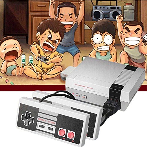 Etbotu Classic Mini Game Consoles,Built-in 620 TV Video Game,With Dual Controllers