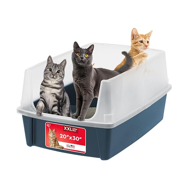 IRIS USA XX-LARGE OPEN TOP CAT LITTER BOX...