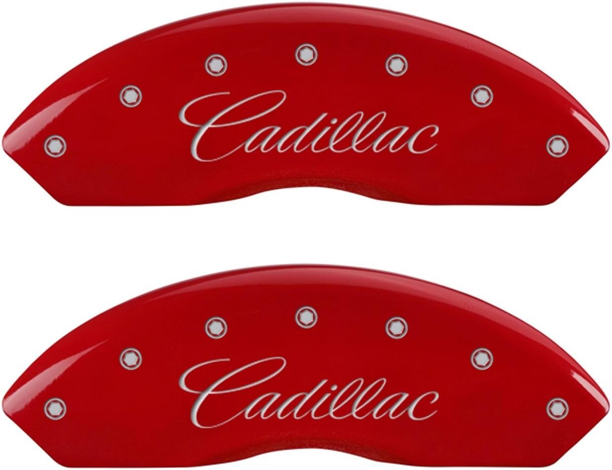 MGP Caliper Covers 35005SCADRD Caliper Cover with Red