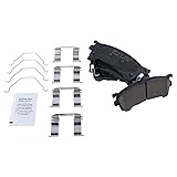 TRQ Front Brake Pads Ceramic Compatible with