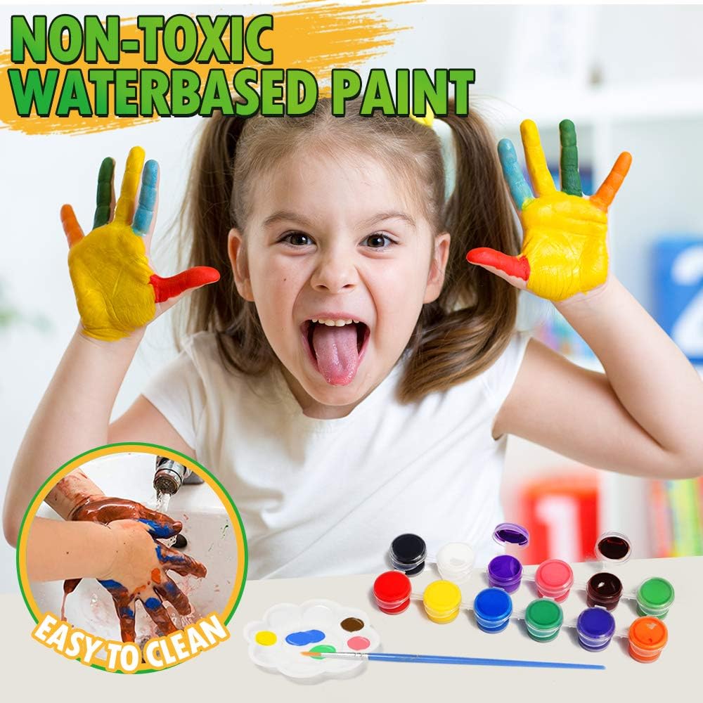 Lehoo Castle Dinosaur Painting Kit, Dinosaurs Craft Kits for Kids DIY Dinosaurs Craft Toys Gift for Boys & Girls Age 3 4 5 6 7 8 - Image 4